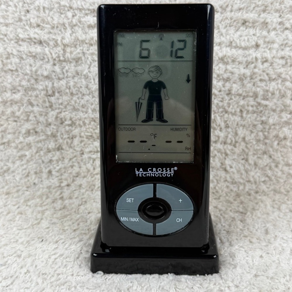 La Crosse Technology WS-9620U-IT Wireless Weather Station Black - No Sensor